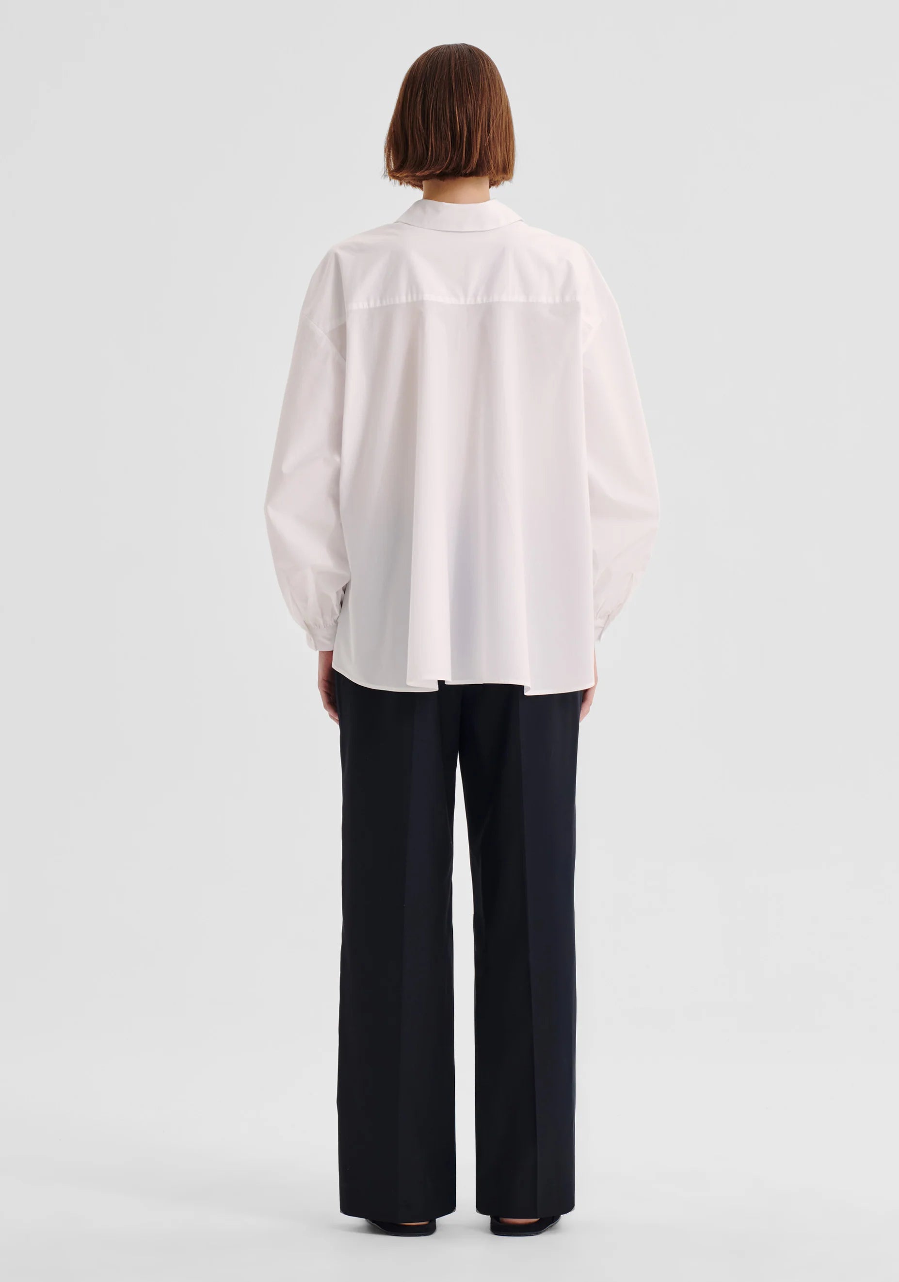 Leona Swing Shirt White