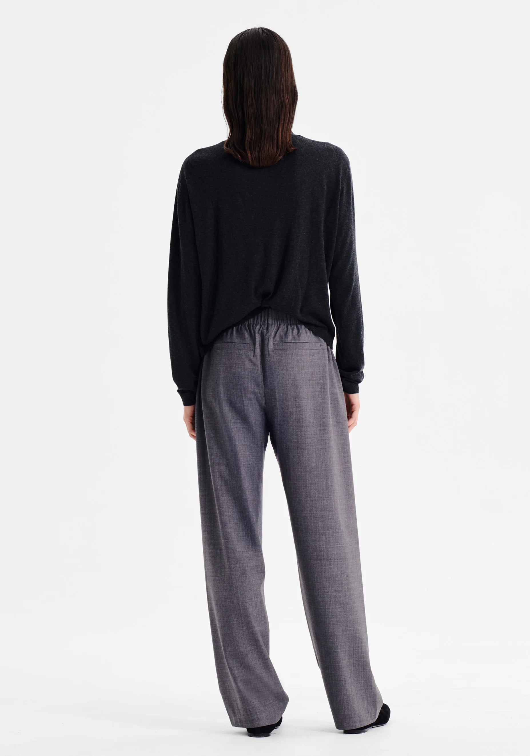 Margo Knit Cardigan Charcoal