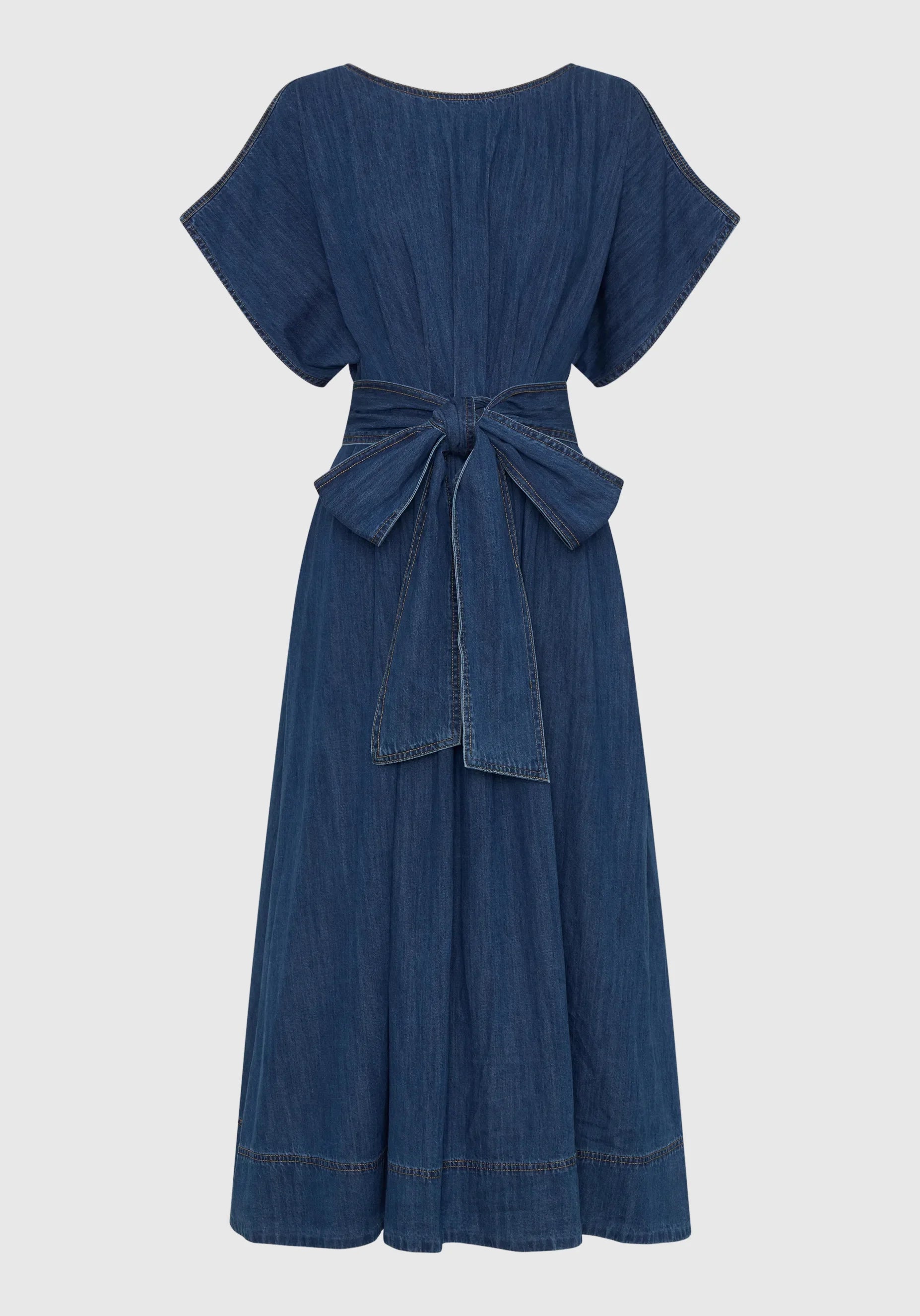 Tatum Denim Dress Blue