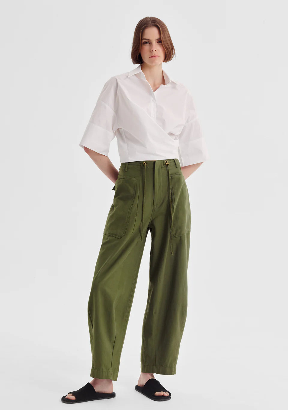 Charlie Cargo Pant Black