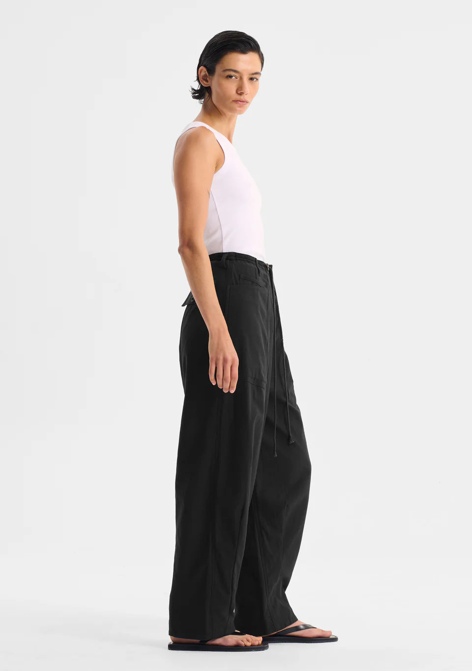 Charlie Cargo Pant Black