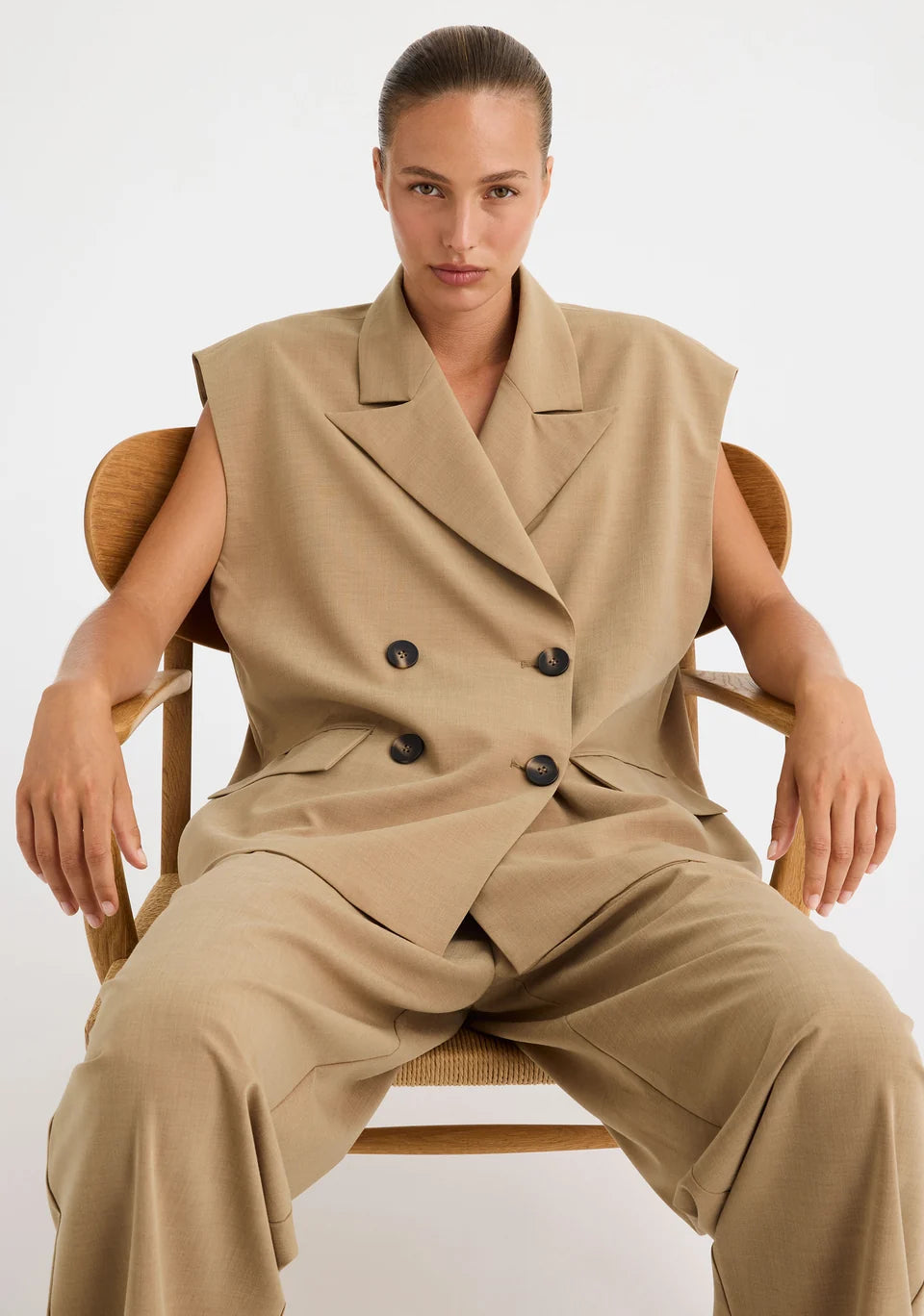 Brixton Pant Biscuit