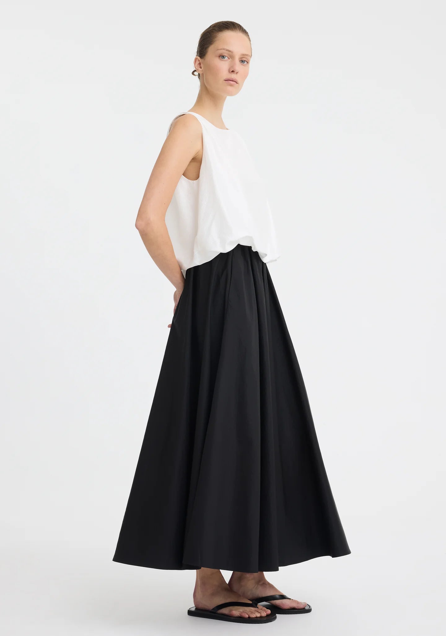 Celine Bubble Top Black