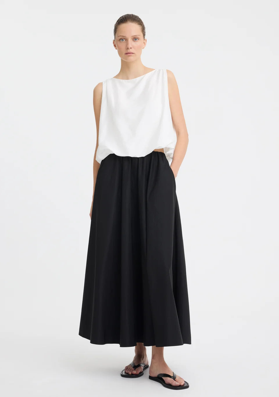 Celine Bubble Top Black
