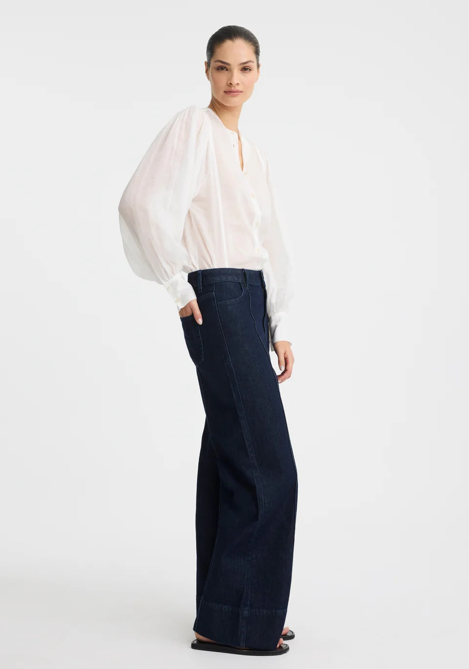 Hewitt Blouse White