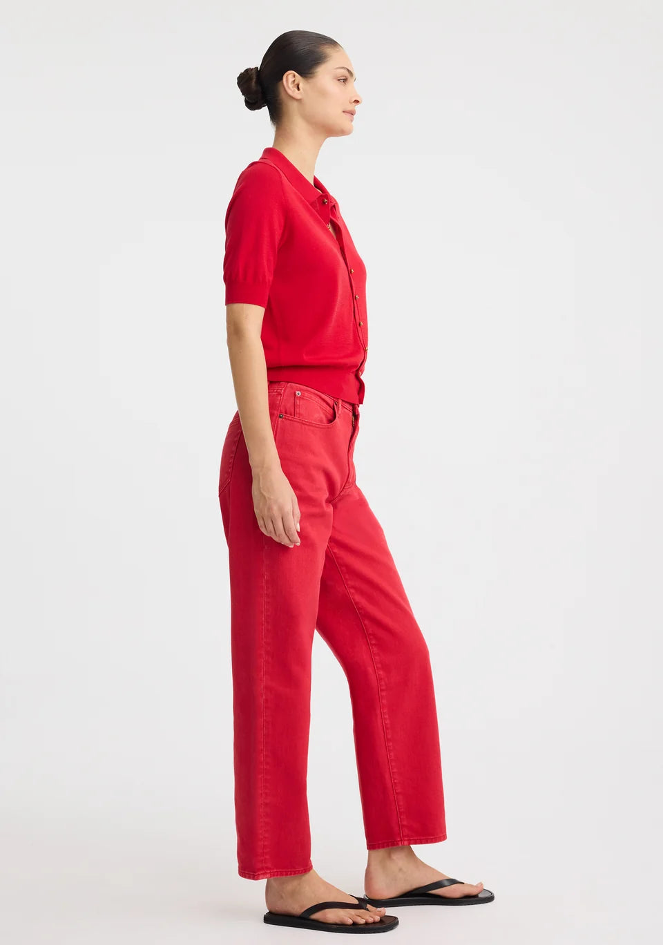 Micah Knit Cardigan Poppy