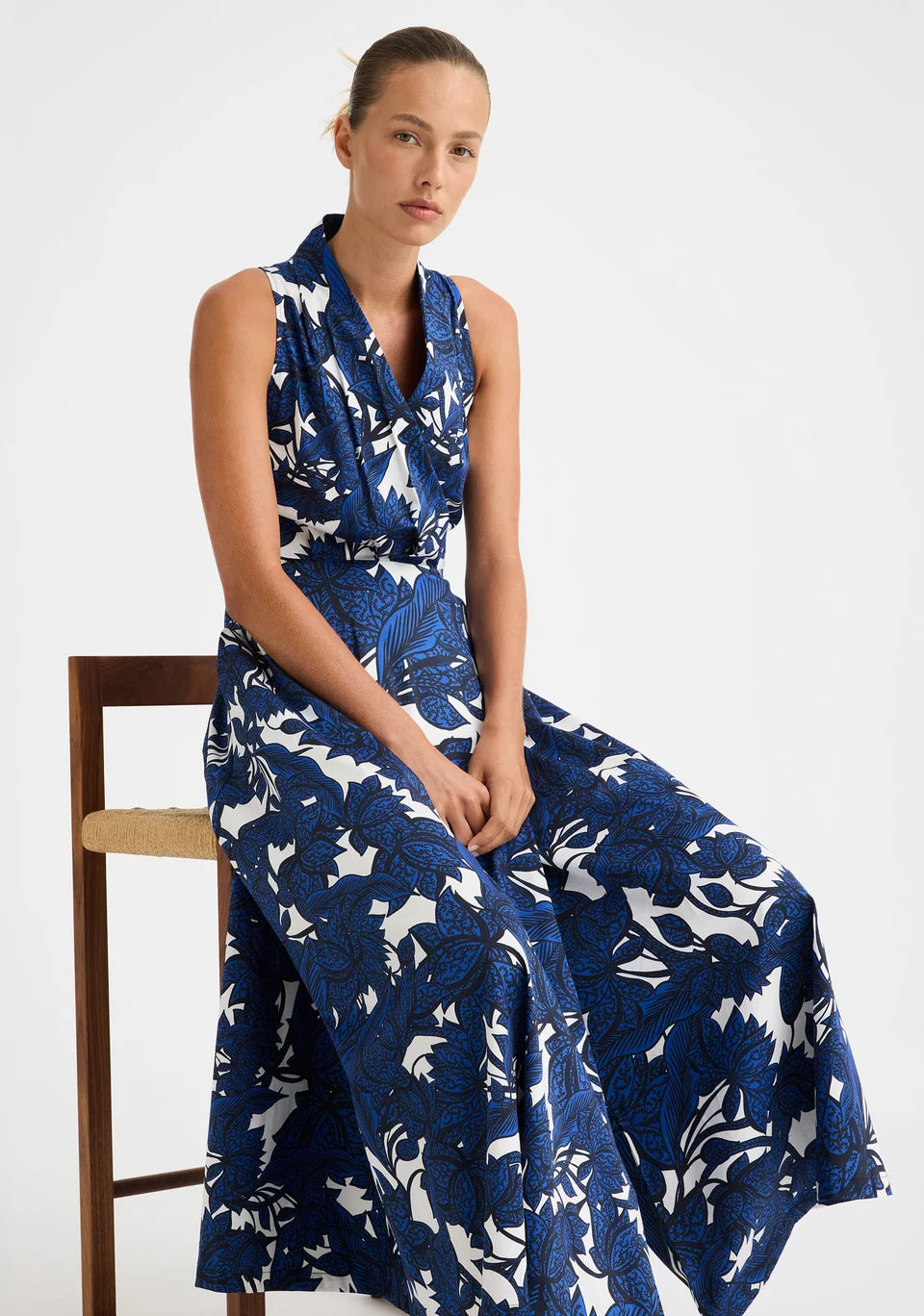 Sadie Wrap Dress Print