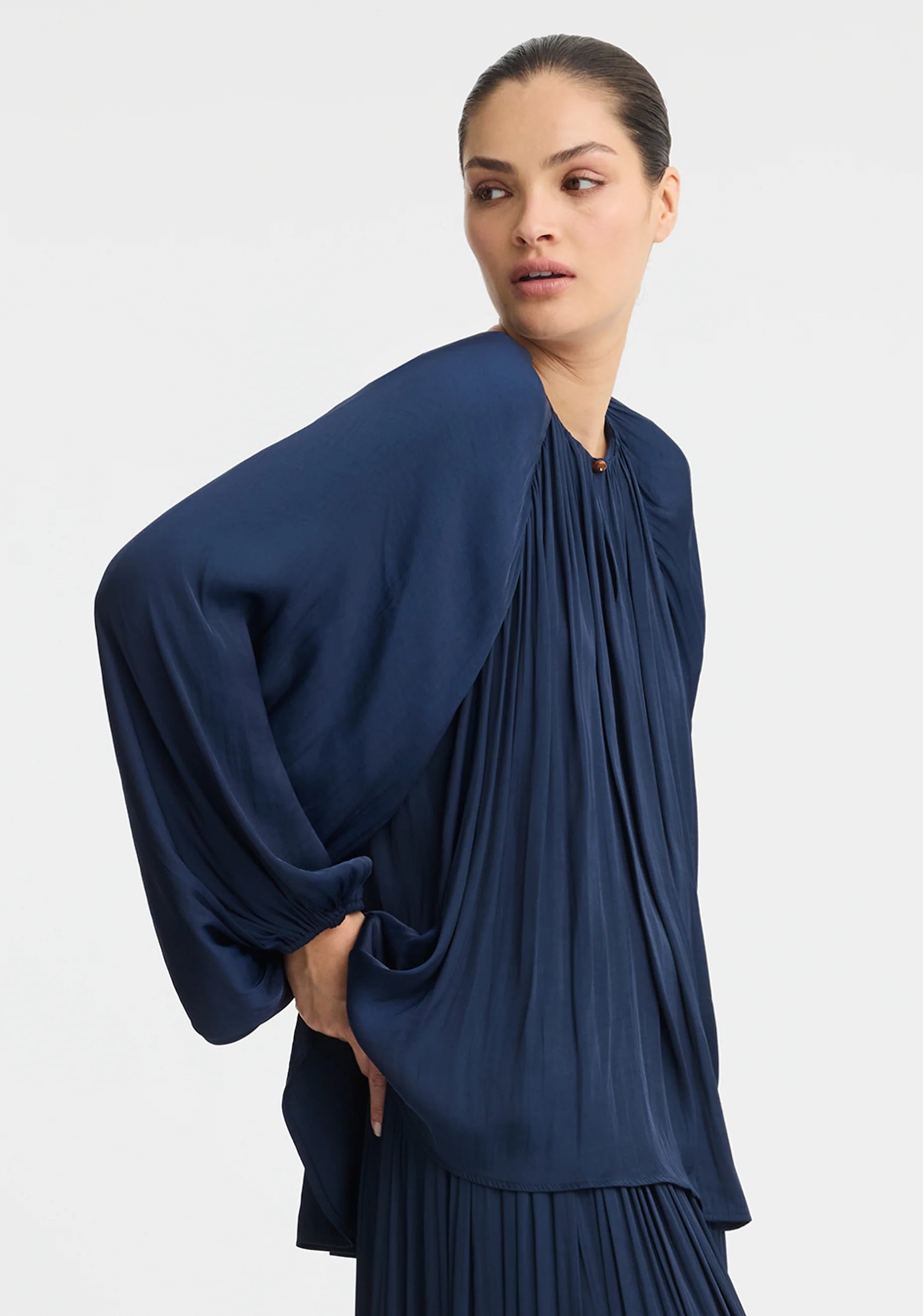 Vivienne Blouse Navy