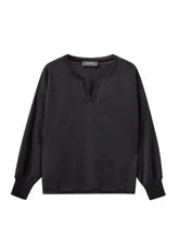 Kilana Long Sleeve V-Neck Blouse