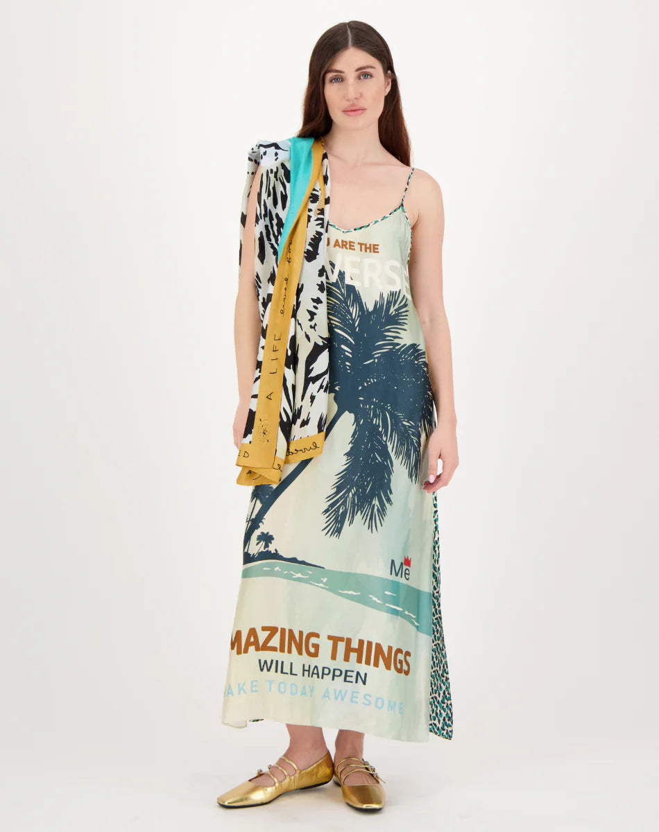 Olivia Camisole Dress Safari