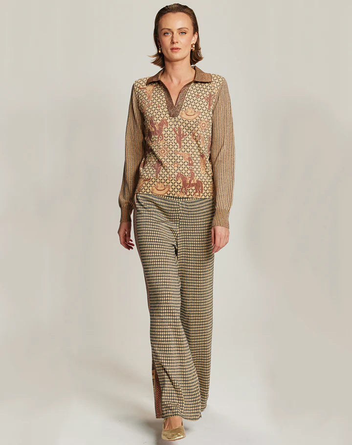 MILLIE POLO KNIT RODEO