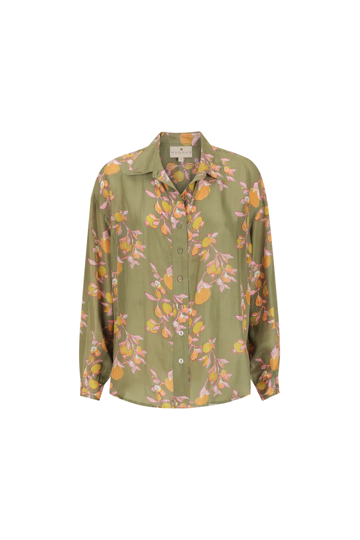 Stevie Shirt Pomegranate Khaki