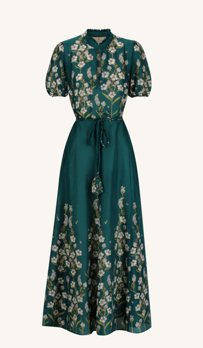 Oceanus Maxi Dress - Valencia Jasper