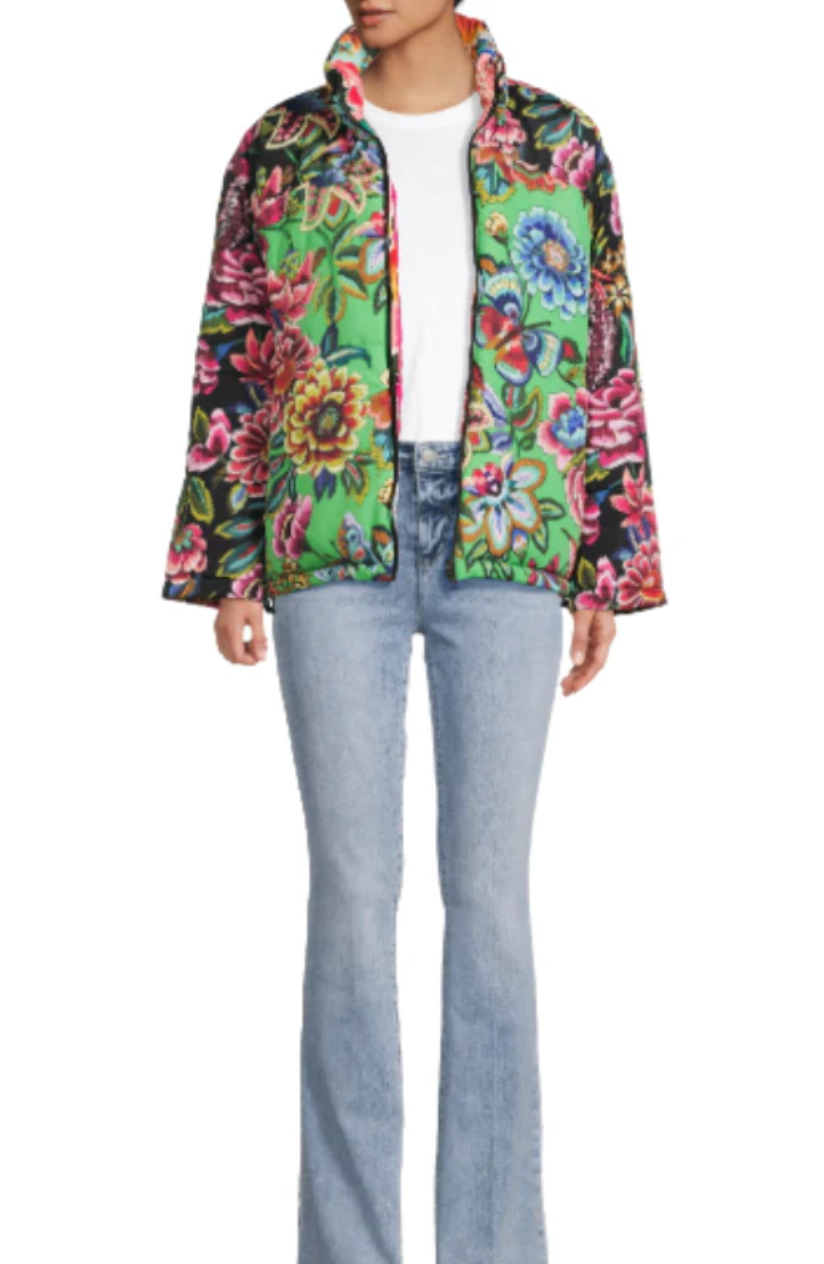 Pia Puffer Jacket Reversible