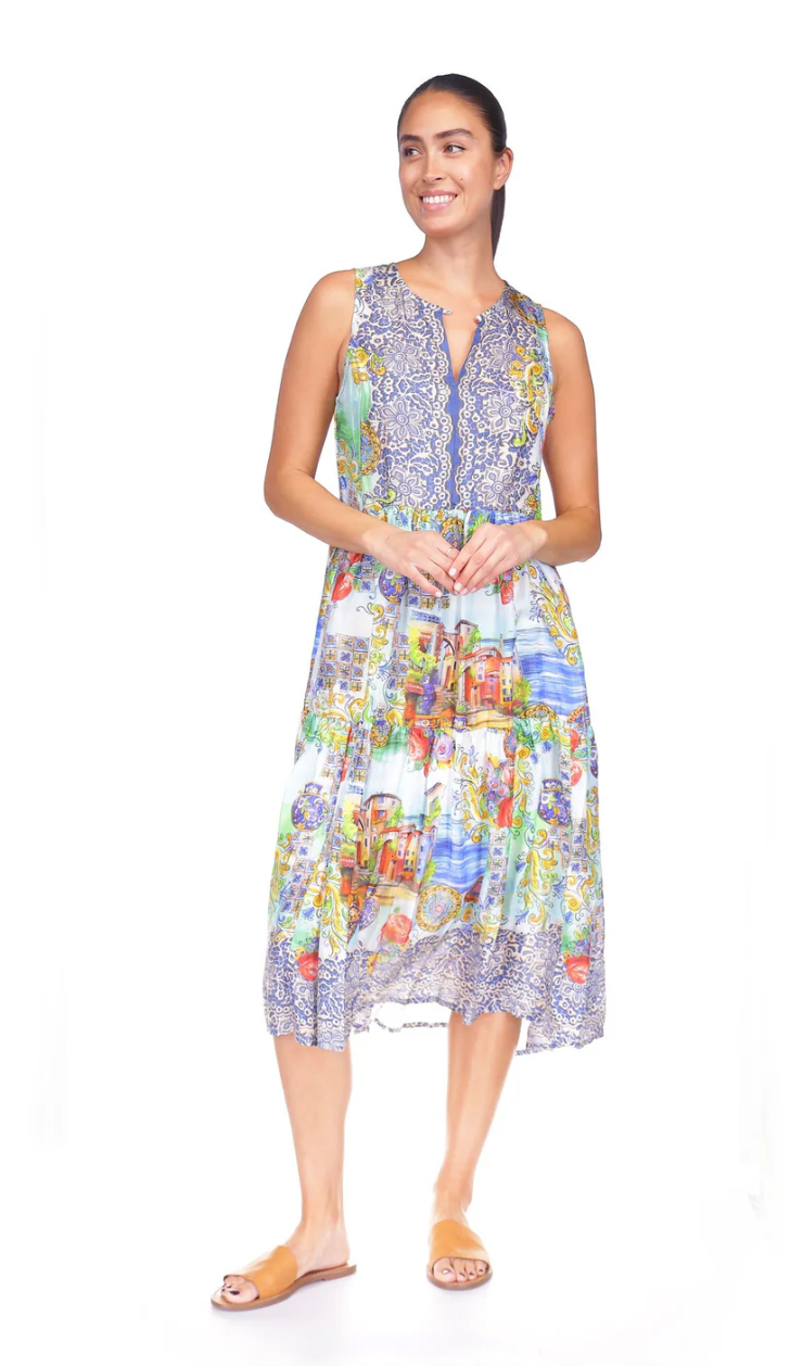 Tabitha Tiered Dress (Slip)