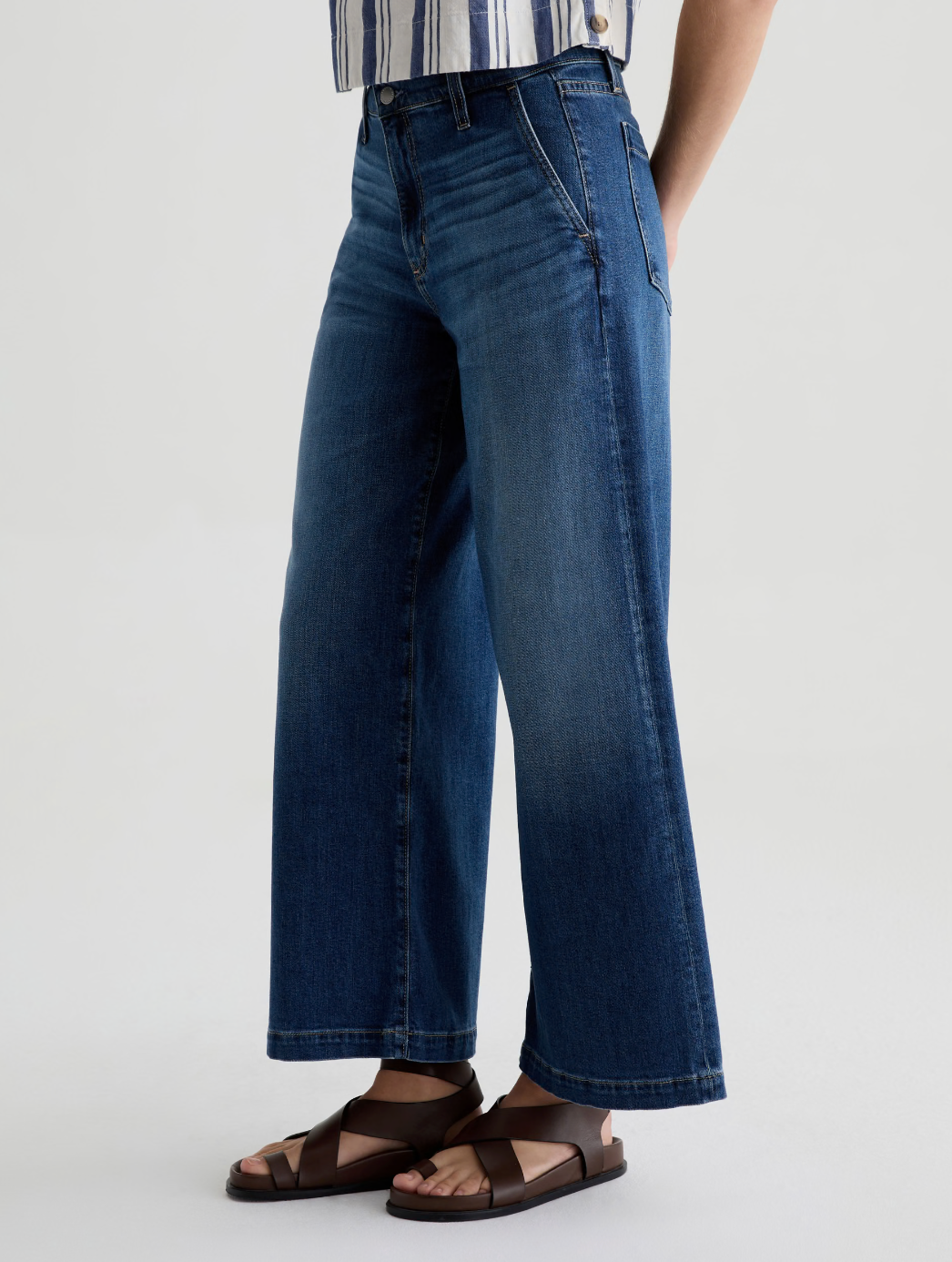 Stella Ankle Jean - Indigo Shade
