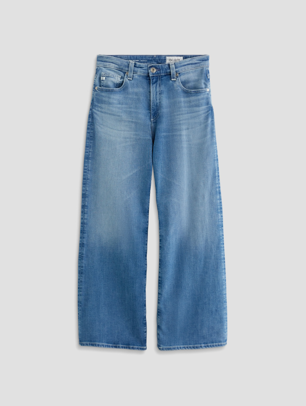 Saige Wide Leg Crop Jean Oceanic