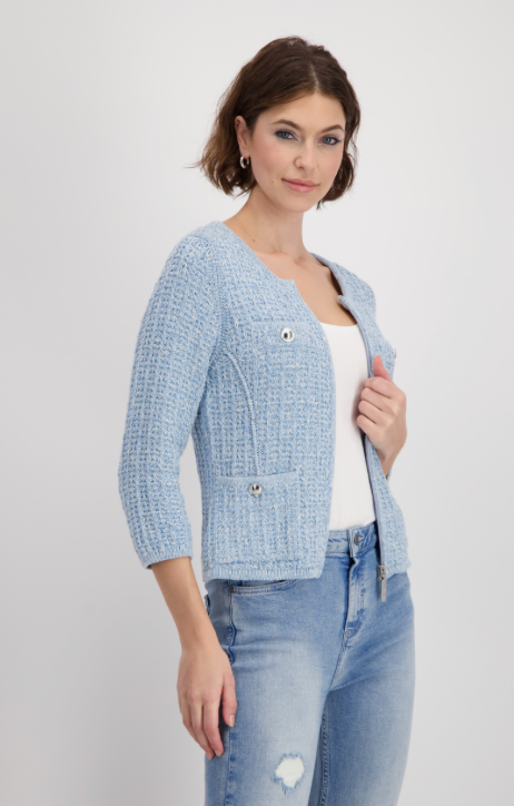 Tweed Cardigan Jacket