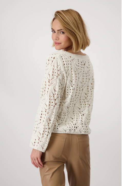 Ajour Chenille Sweater