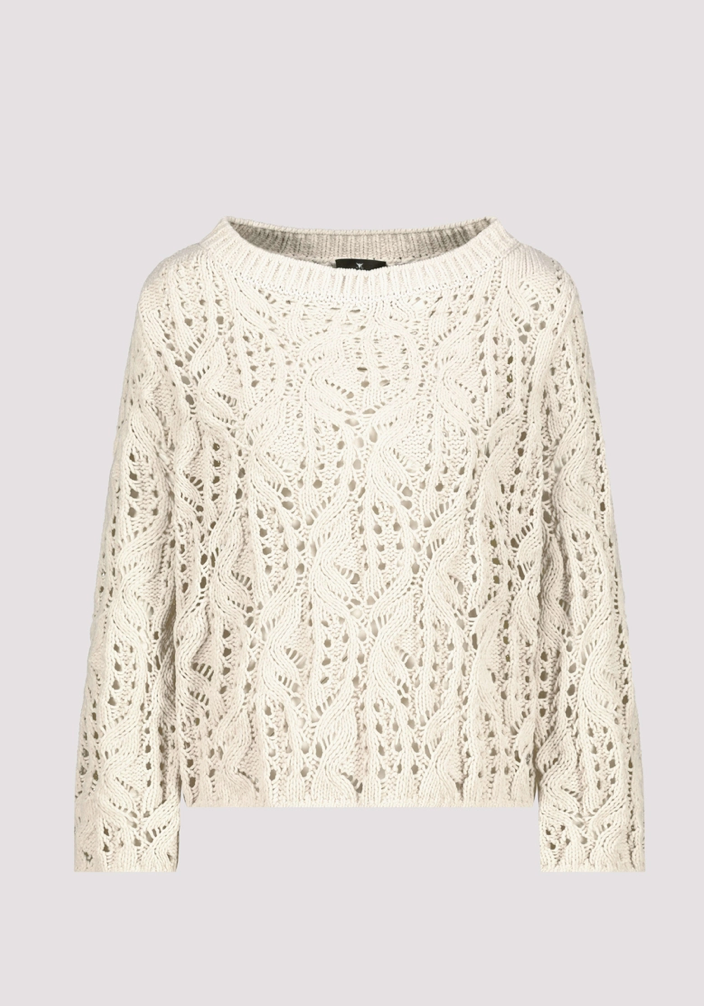 Ajour Chenille Sweater