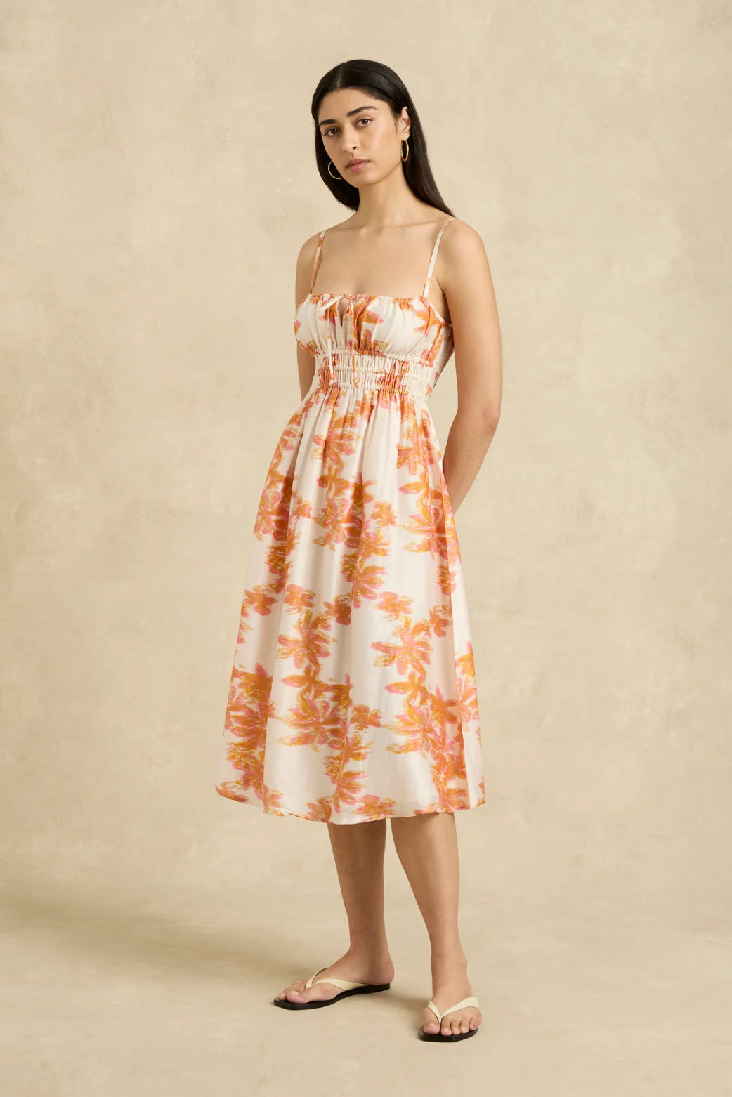 Yolanda Dress Mangrove Peach