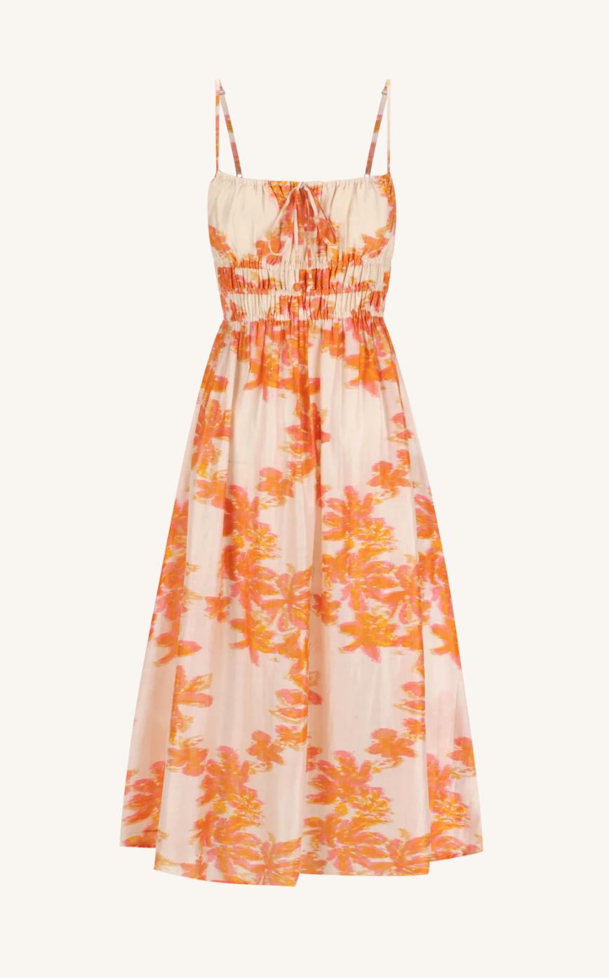 Yolanda Dress Mangrove Peach