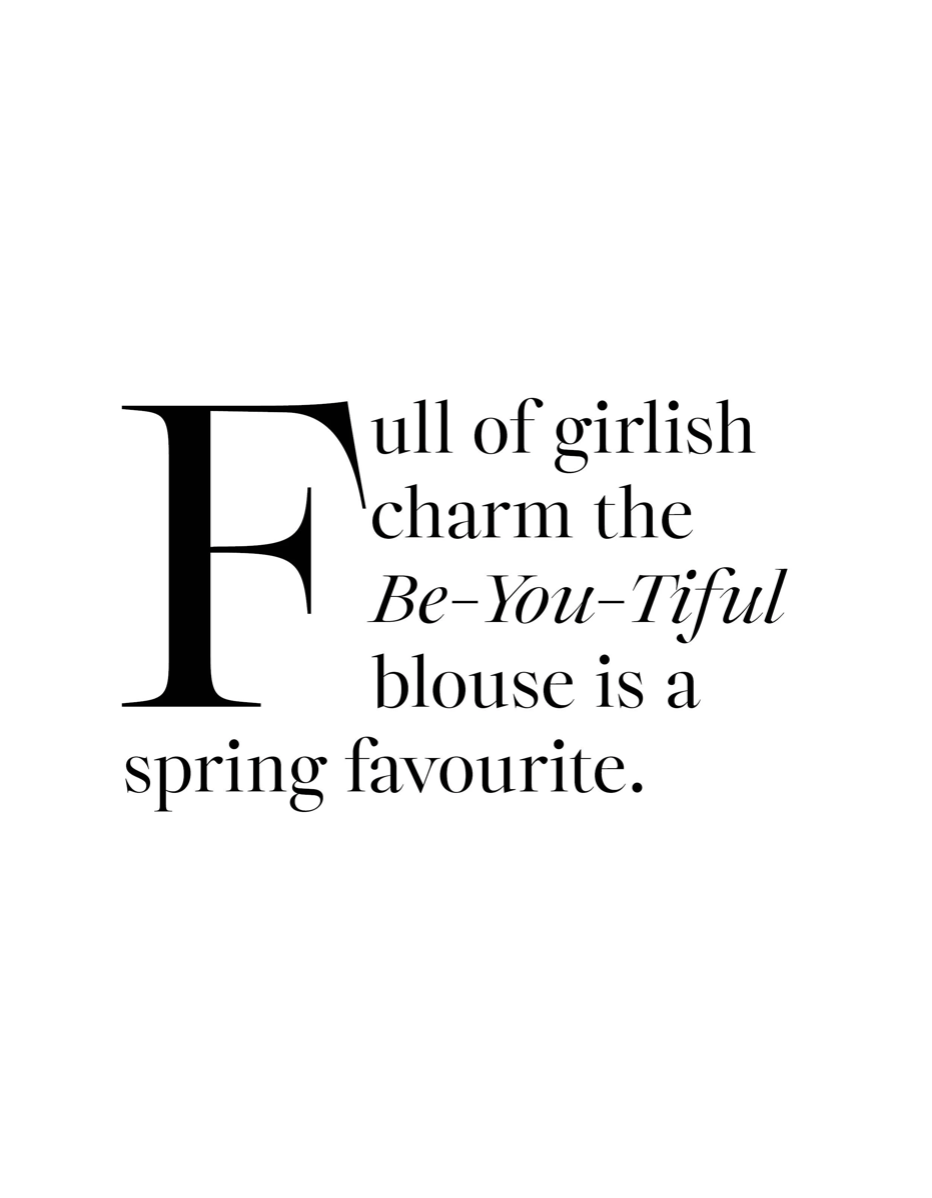 Be-You-Tiful Blouse