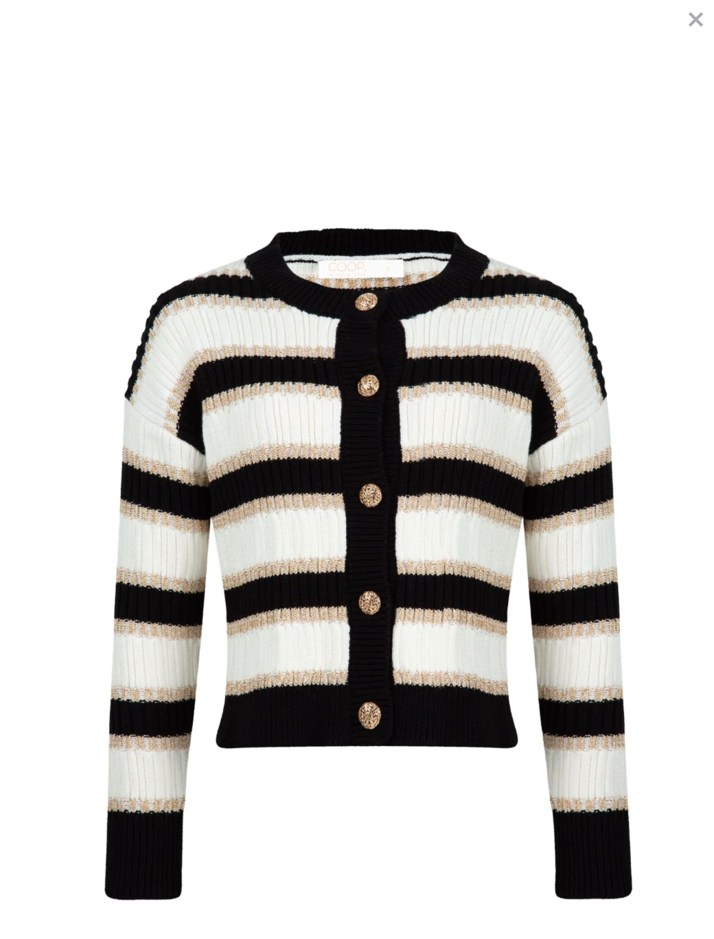 Going For Gold Cardigan