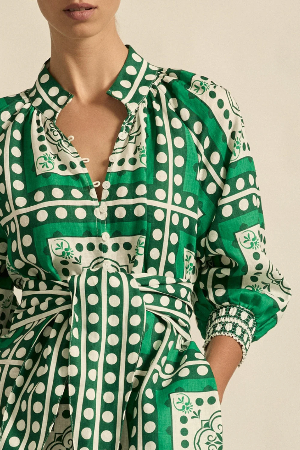 Flourish Dress Parrot Scarf