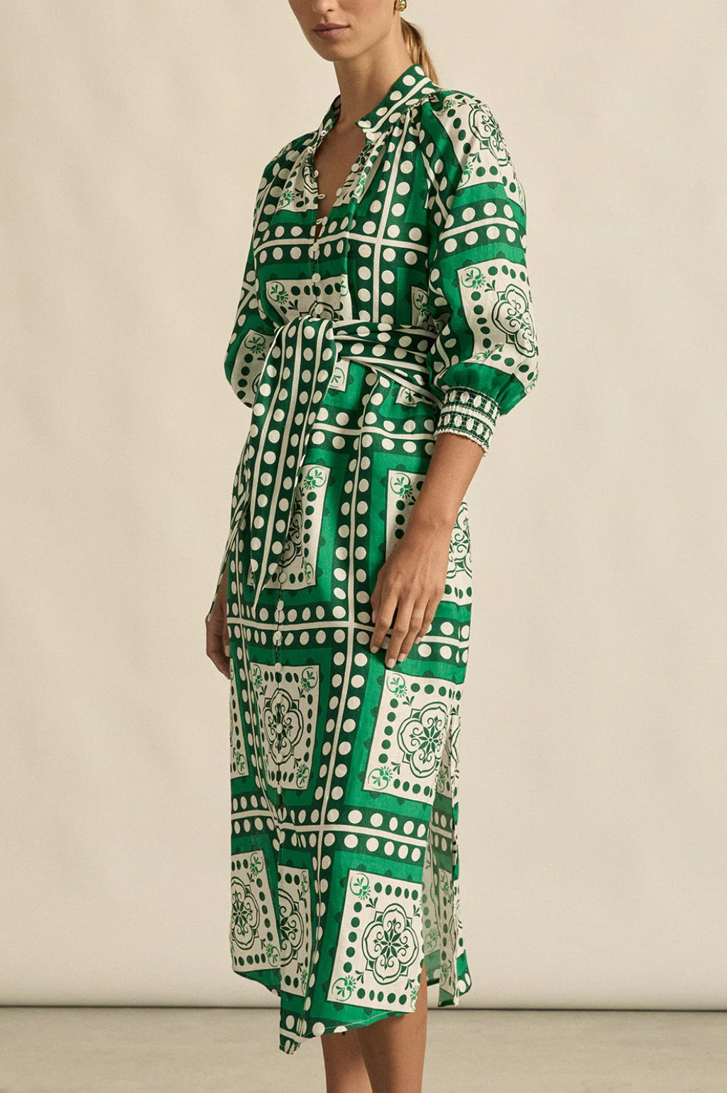 Flourish Dress Parrot Scarf