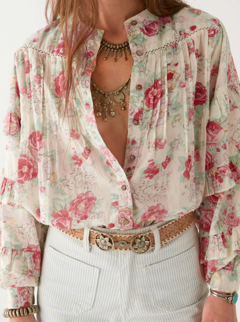 Lolita Blouse Candy Roses
