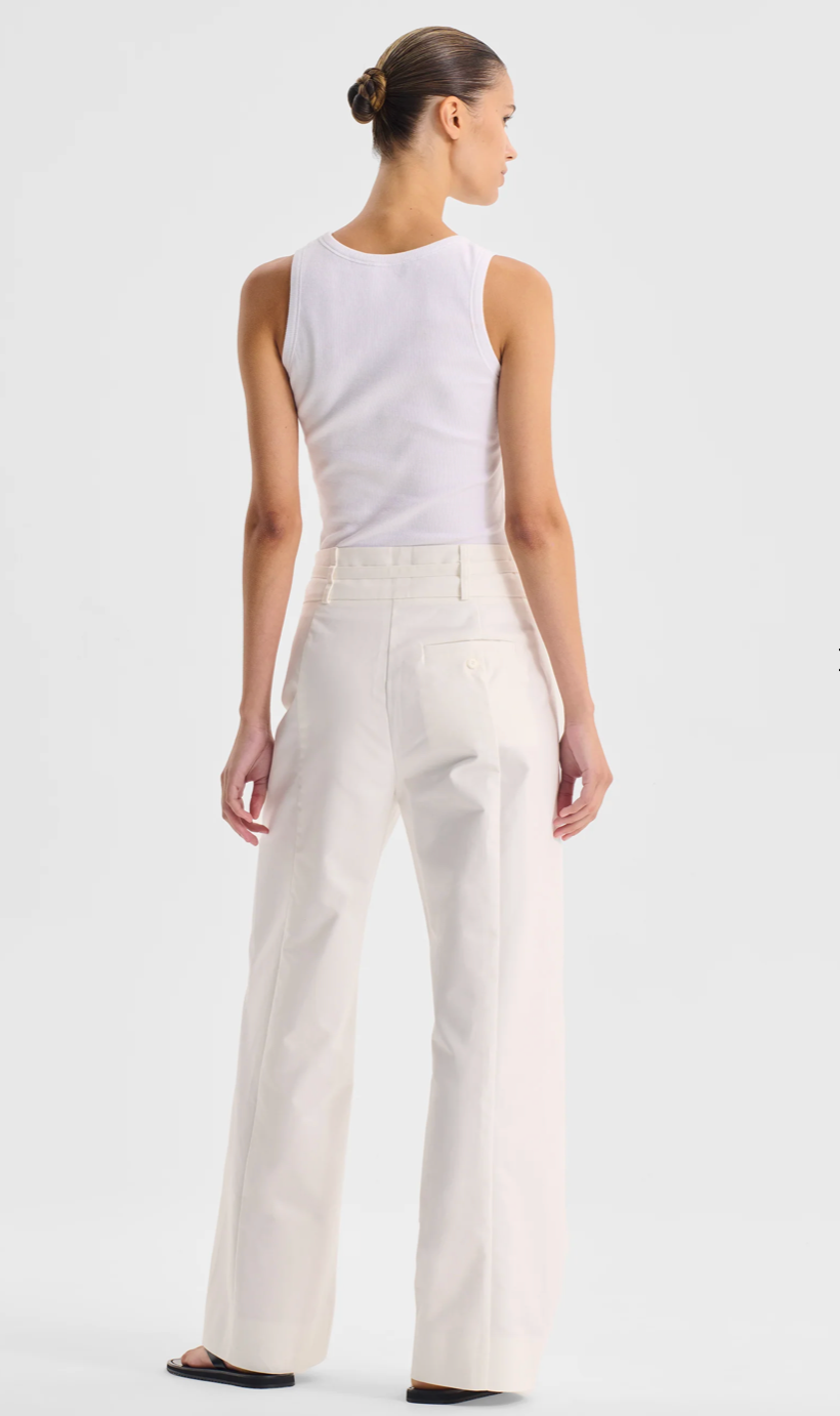 Elliott Pant White