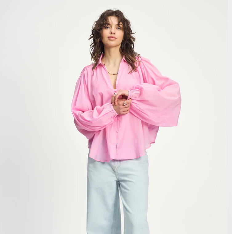 Lena Blouse - Rose Pink
