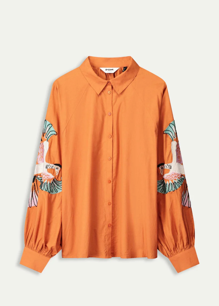 Lexi Bird Blouse - Sienna