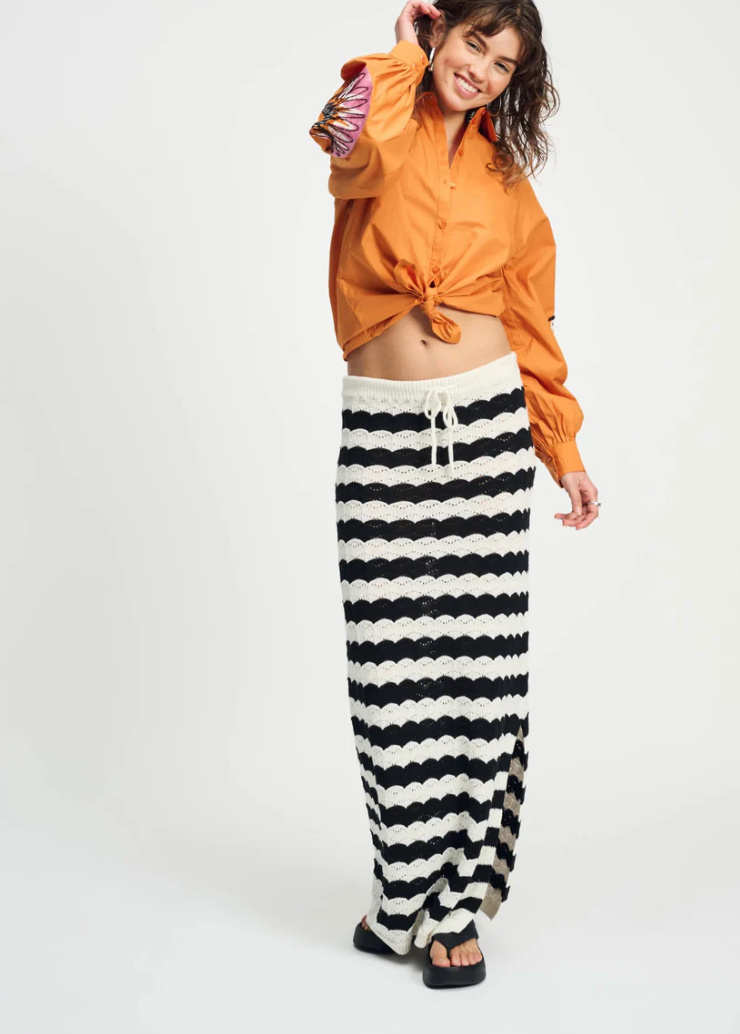 Lexi Bird Blouse - Sienna