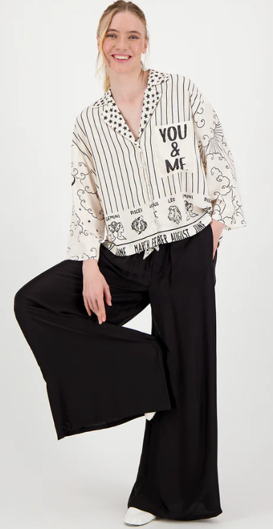Nori Cropped Shirt Zodiac