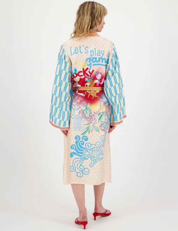 Nova Kimono Dress Lucky Me