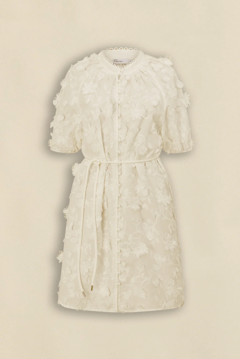 Aspect Dress - Porcelain Broderie