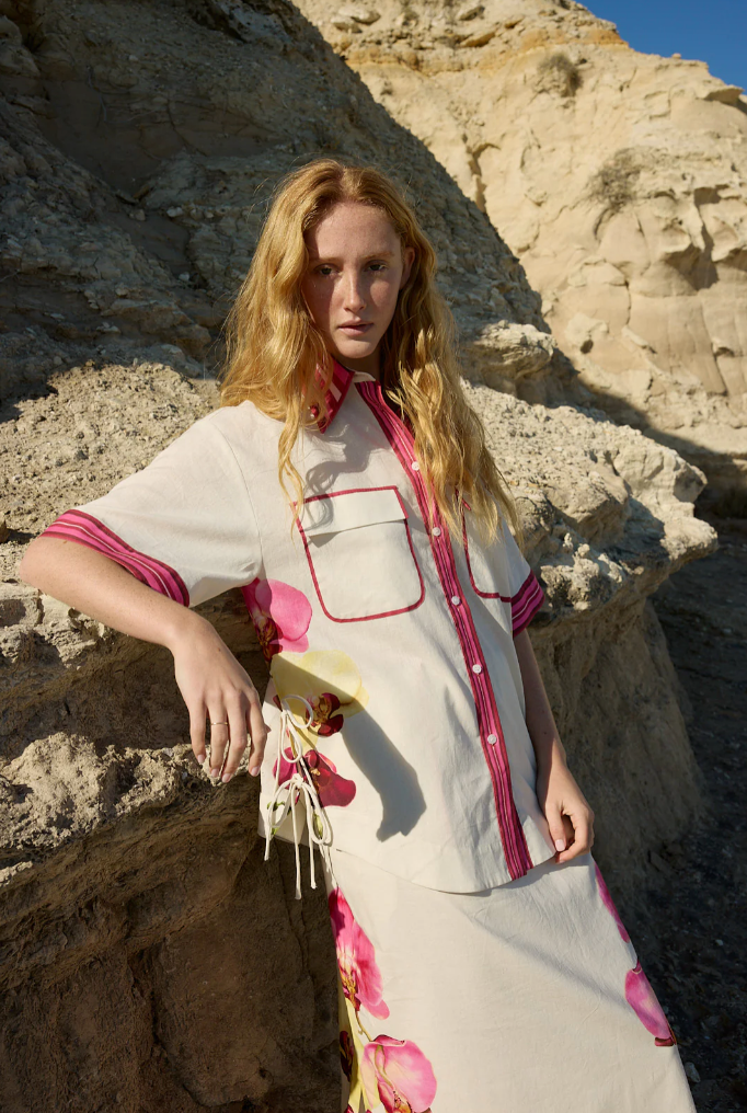 AVA Skirt in Antique Phalae