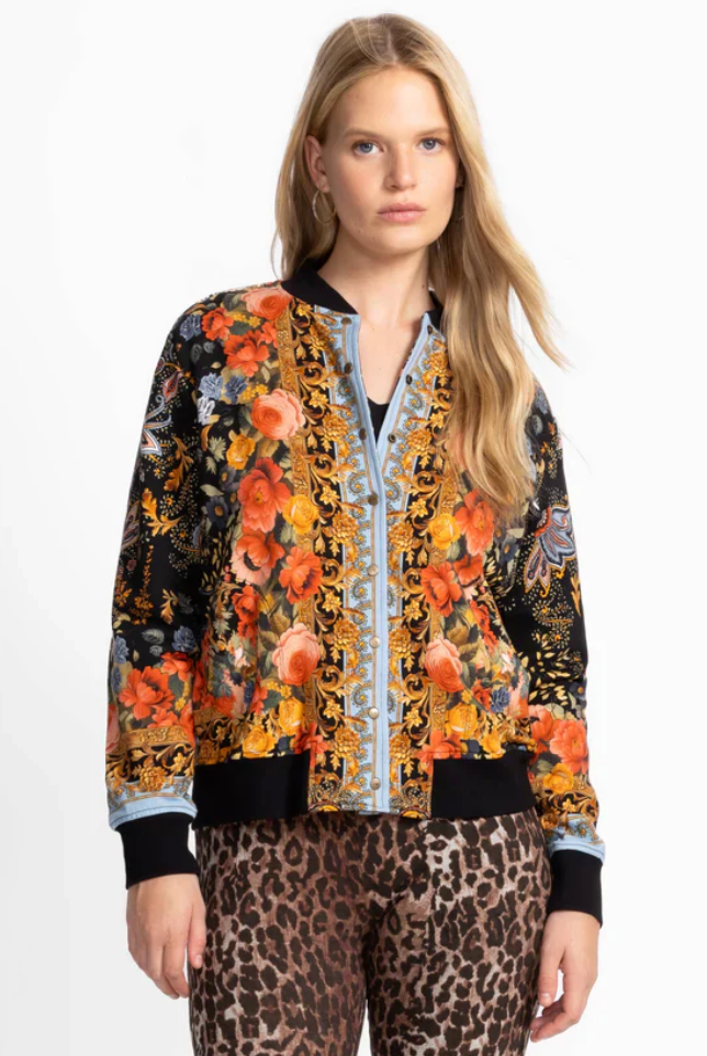 French Terry Bomber Jacket - Leto