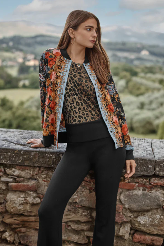 French Terry Bomber Jacket - Leto