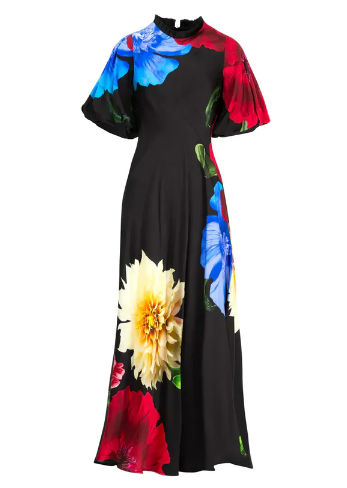 In the Limelight Dress Black Floral TC5277402BLKFPF26-10