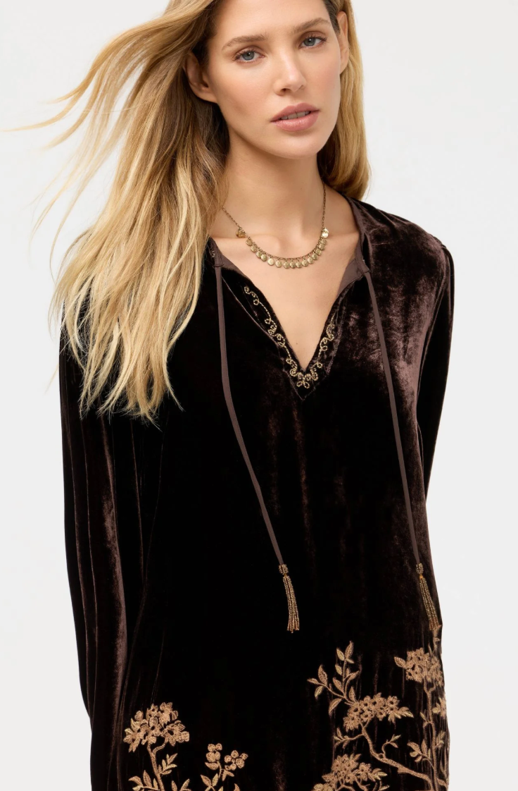 Kimono Sleeve Relaxed Dress - Molly