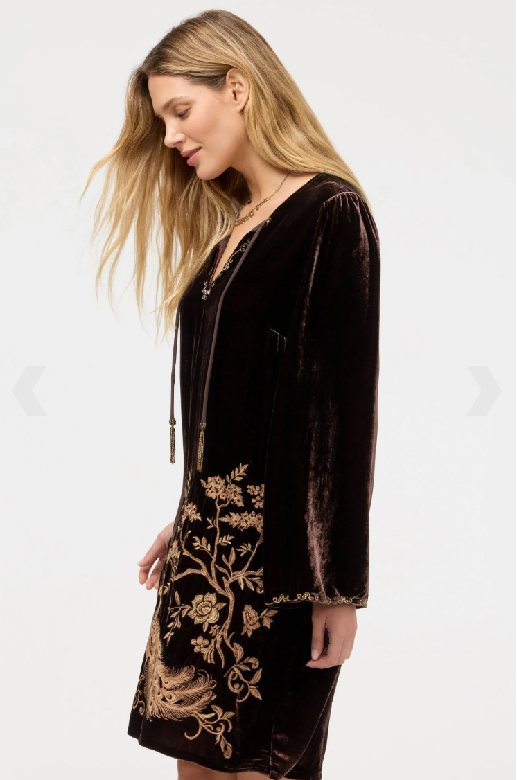 Kimono Sleeve Relaxed Dress - Molly