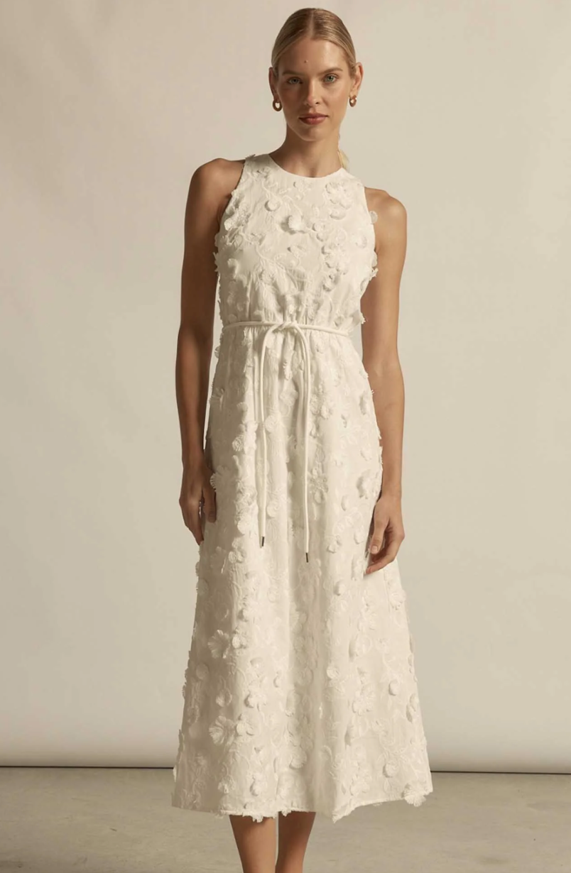 Dusk Dress - Porcelain Broderie