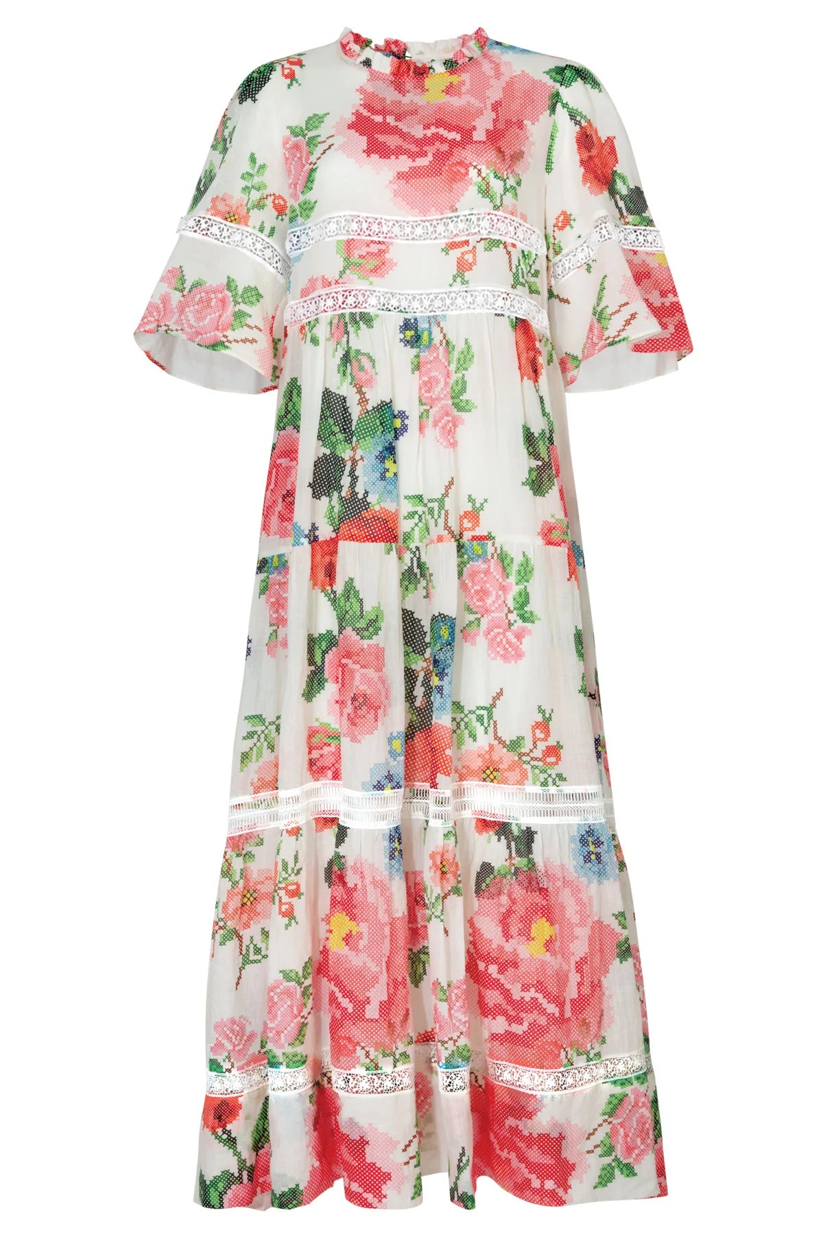 Shop a Frolic Dress White Floral