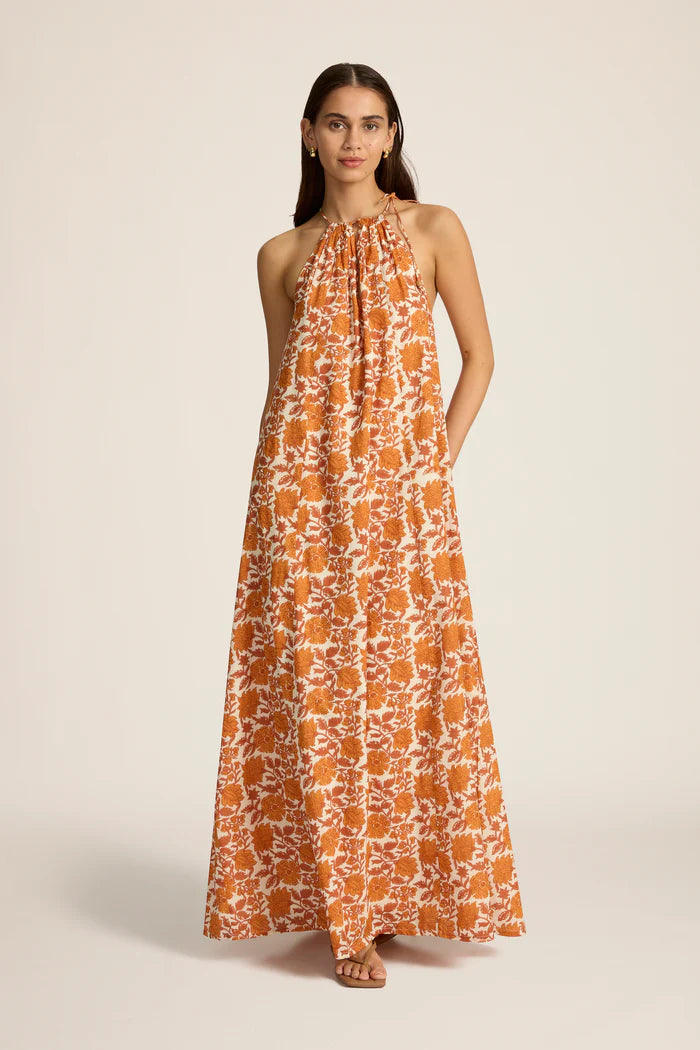 Valeria Maxi Dress Albenya Desert
