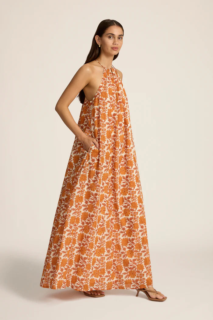 Valeria Maxi Dress Albenya Desert
