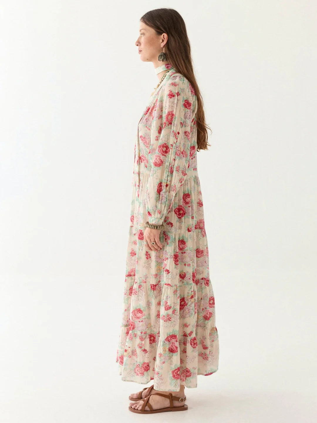 Agustina Dress Candy Roses