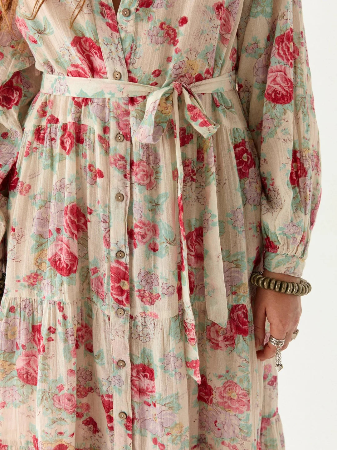 Agustina Dress Candy Roses